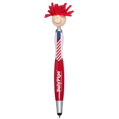 Patriotic Screen Cleaner With Stylus Pen